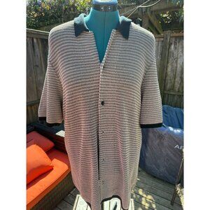 RAG & BONE Black Multi Felix Button Down Shirt	XL